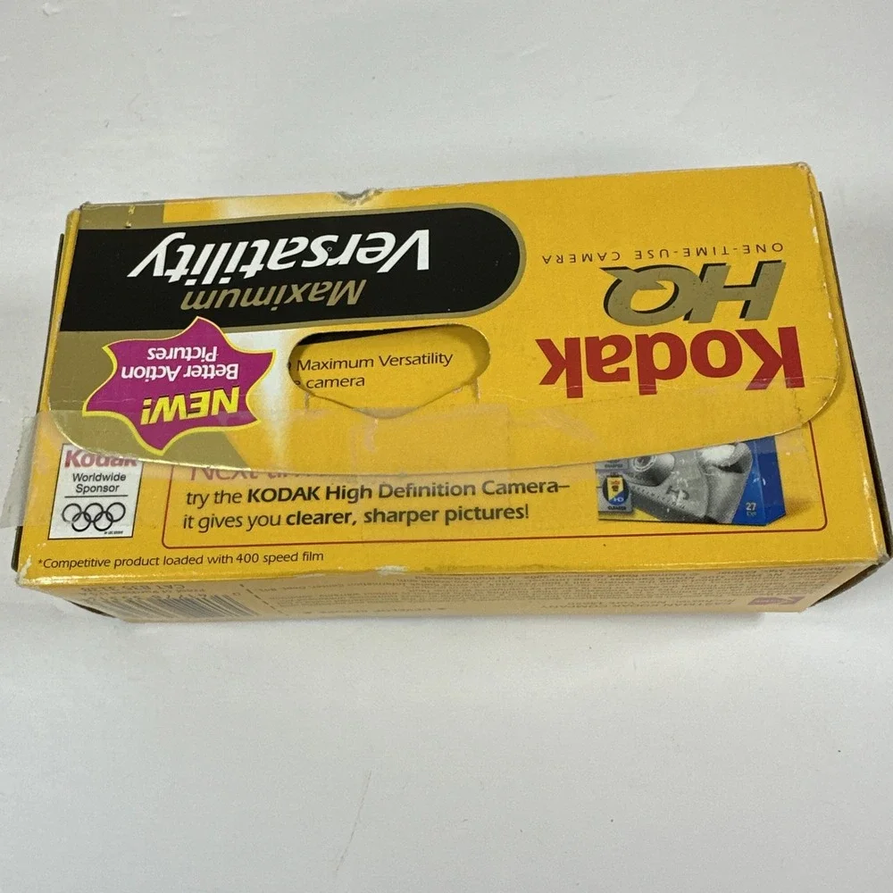 Kodak Max Single‎ Use Camera Disposable 800 Film 27 Exposures Expired 2006 Parts